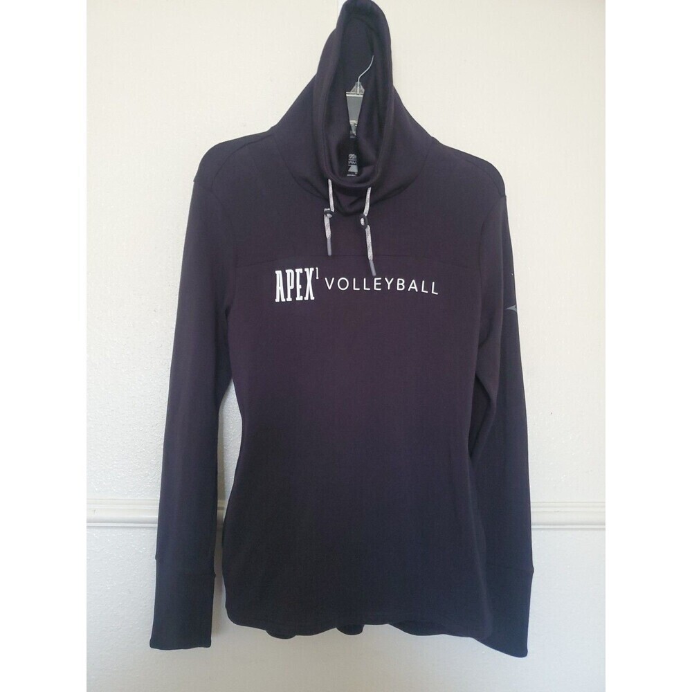 Mizuno Apex Volleyball Shirt Womens S Long Sleeves Long‎ Turtle Neck Sweatshirt